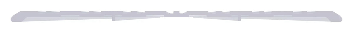 492A36 8" Aluminum Commercial Saddle Threshold - 36-1/2" Length