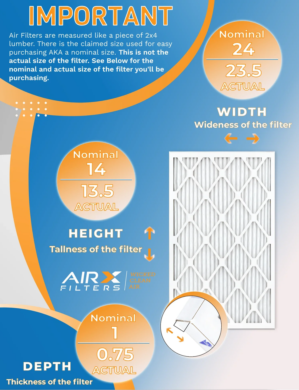 14x24x1 Air Filter  11 Rating, 12 Pack of Furnace Filters Comparable to  1000,  1200 &  7 - Made in  by     .