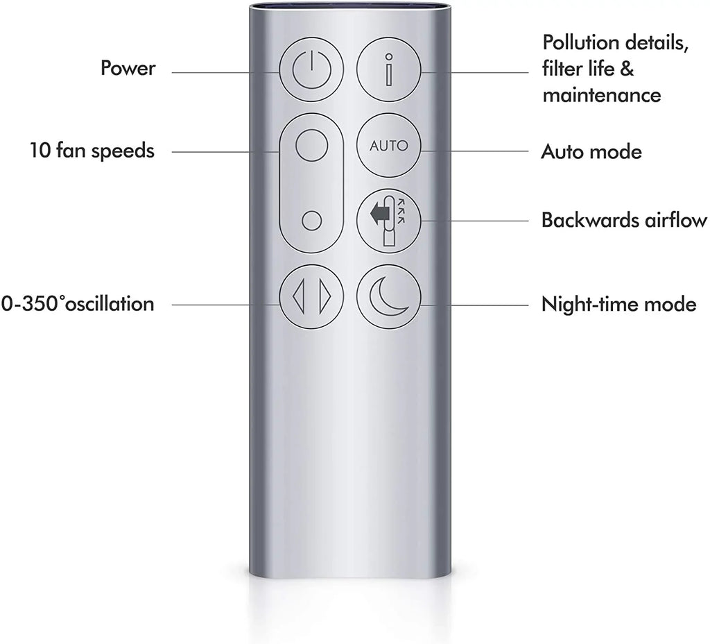 Dyson TP04 Pure Cool  Air Purifier and Tower Fan - Nickel - Refurbished