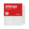 AIRx Filters 20x25x1 Air Filter  11 Pleated   Furnace Air Filter, Allergy 4-Pack, Made in the