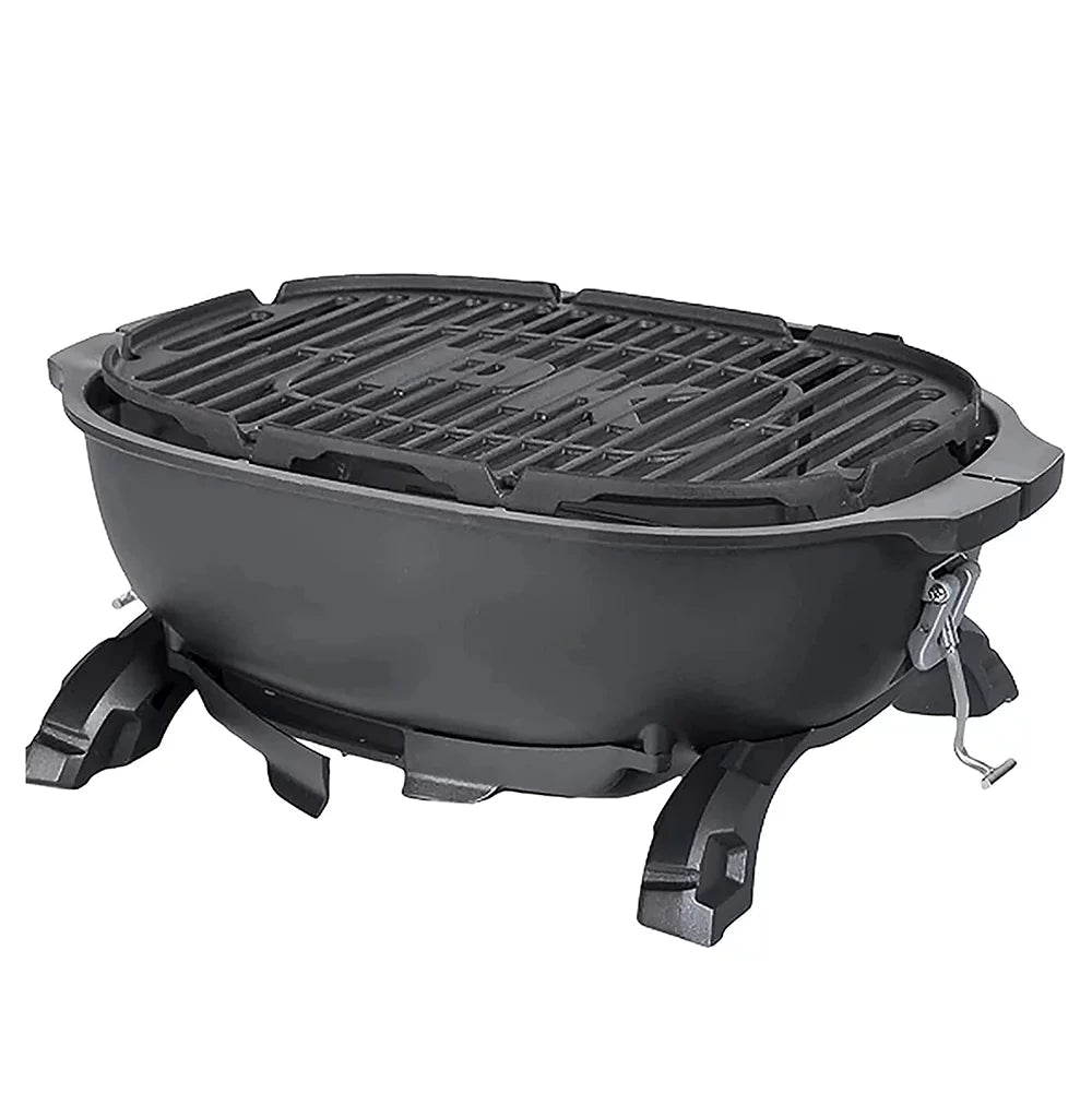Grills 17 in.  Hibachi Charcoal Grill Orange