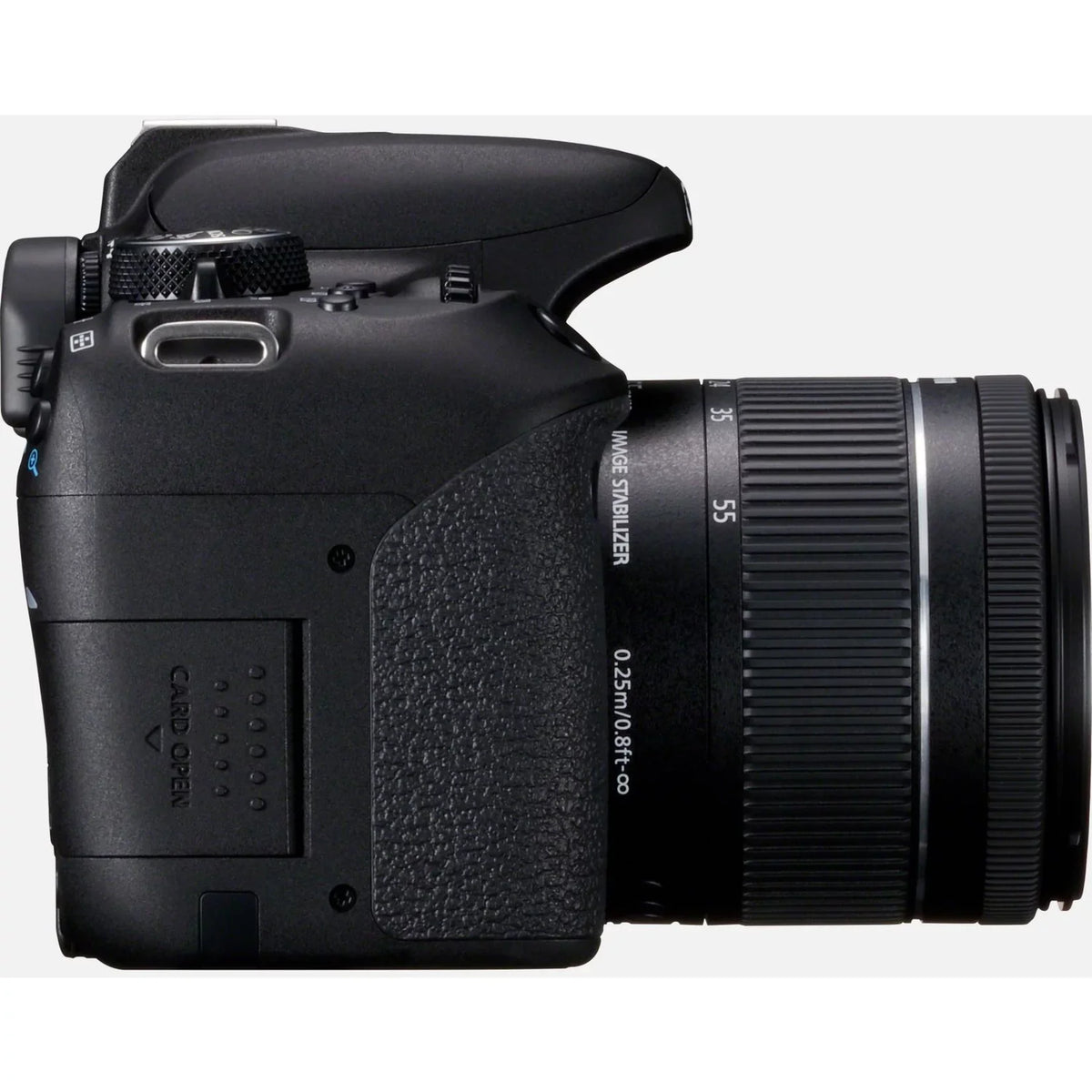 Canon  800D 24.2 Megapixel Digital  Camera with Lens, 0.71", 2.17", Black