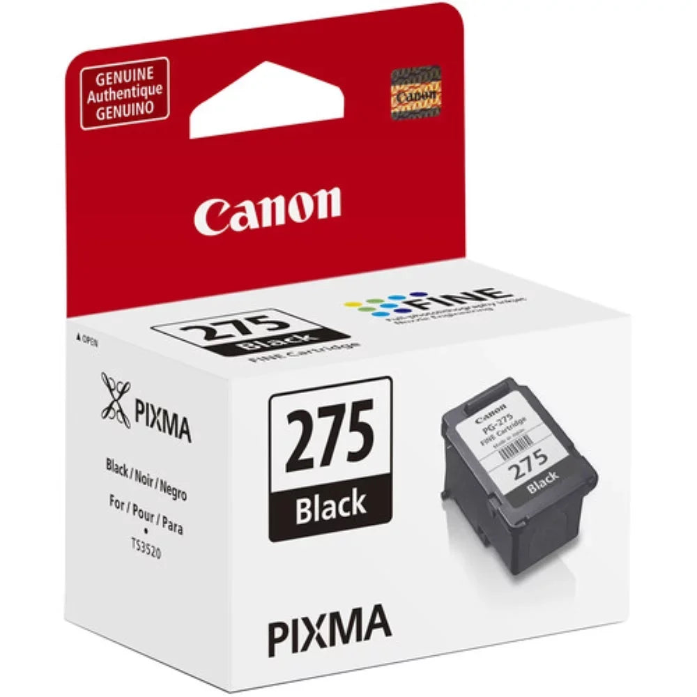 Genuine Original -275 Black Ink Cartridge, 2 Pack