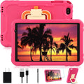 Kids Tablet 10 inch Android 11 Tablets 4GB  64GB  Drop-Proof Case   Touchscreen Wifi Split Screen Pink