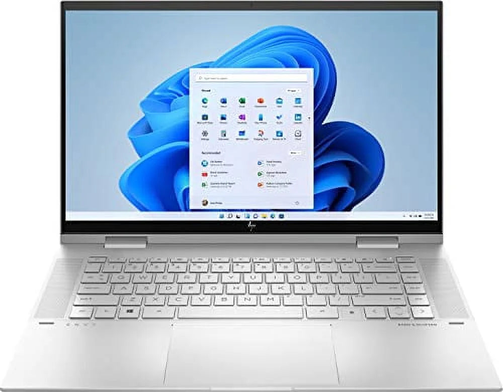 2022 Newest  Envy x360 2-in-1 15.6" Touch-Screen Laptop, Intel Core i5-1135G7, Intel Iris Xe Graphics, 16GB DDR4 , 1024GB  , Backlit Keyboard, Lightweight, Win 11 Home, Silver