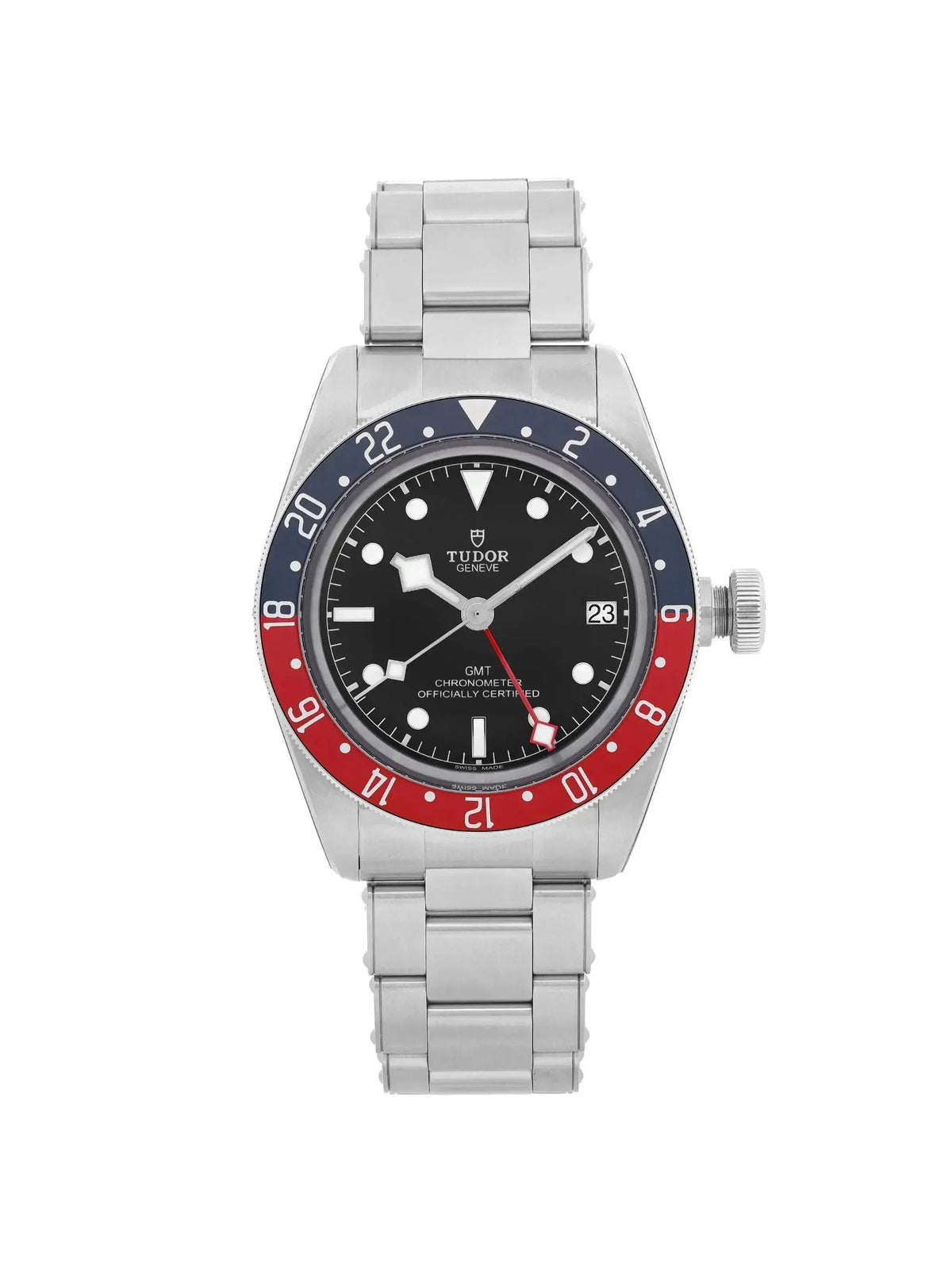 New Tudor Heritage Black Bay  Steel Black Dial Men Automatic Watch 79830RB