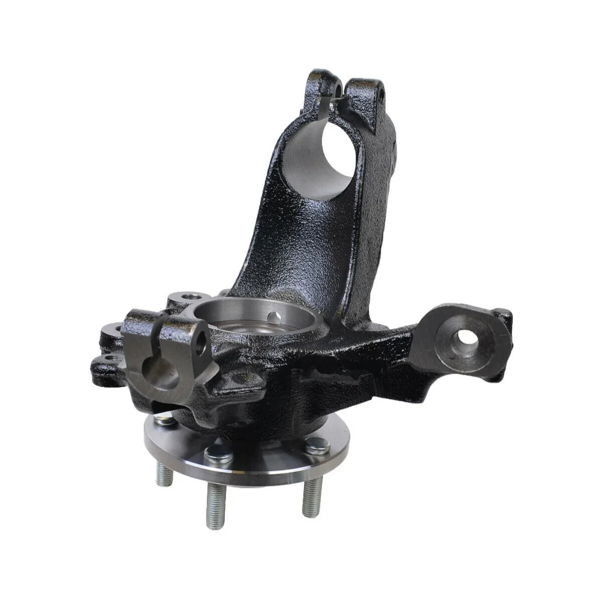 AutoShack Front Steering Knuckle and Wheel Bearing Hub Assembly 5 Lugs with  Passenger Side Replacement for 2012 2013 2014 2015 2016 2017 2018 Ford Focus 2.0L