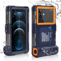 UrbanX Professional [15m/50ft] Swimming Diving Surfing Snorkeling Photo Video Waterproof Protective Case Underwater Housing for Tecno Pova Neo And all Phones Up to 6.9 Inch  with Lanyard