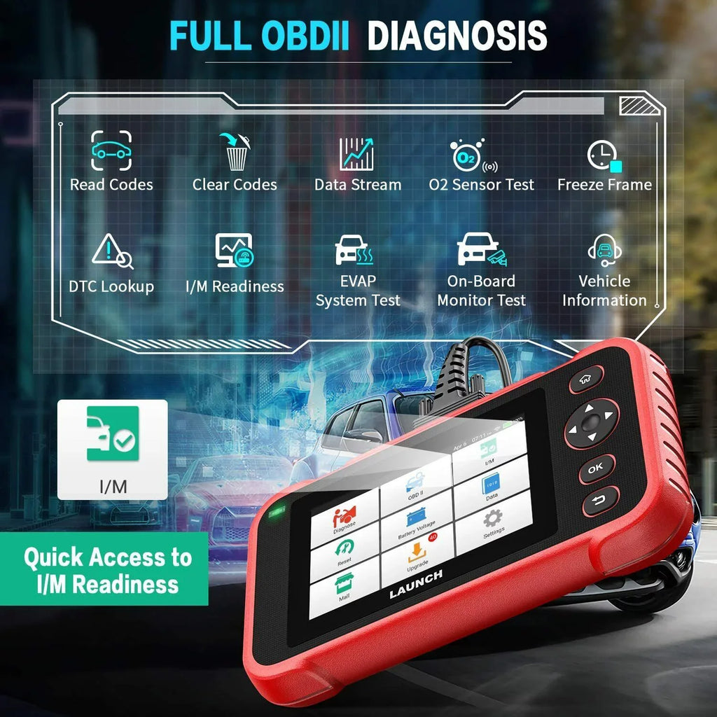 CRP123i OBD2 Scanner Diagnostic Code Reader   Engine Transmission