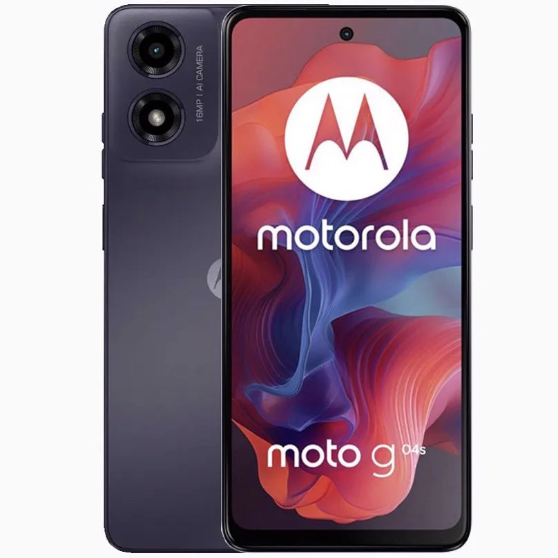 Motorola Moto G04s   64GB  + 4GB  (  |  ) Factory Unlocked 4G/ Smartphone (Concord Black) - International Version