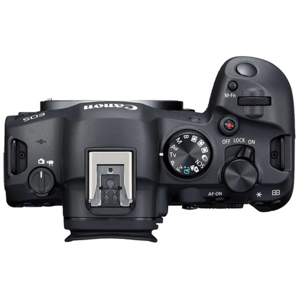 Canon  R6 Mark  Mirrorless Camera with  24-105mm +  75-300mm Lens + SanDisk 32GB Memory Card + Case +  Flash + ZeeTech Accessory Bundle