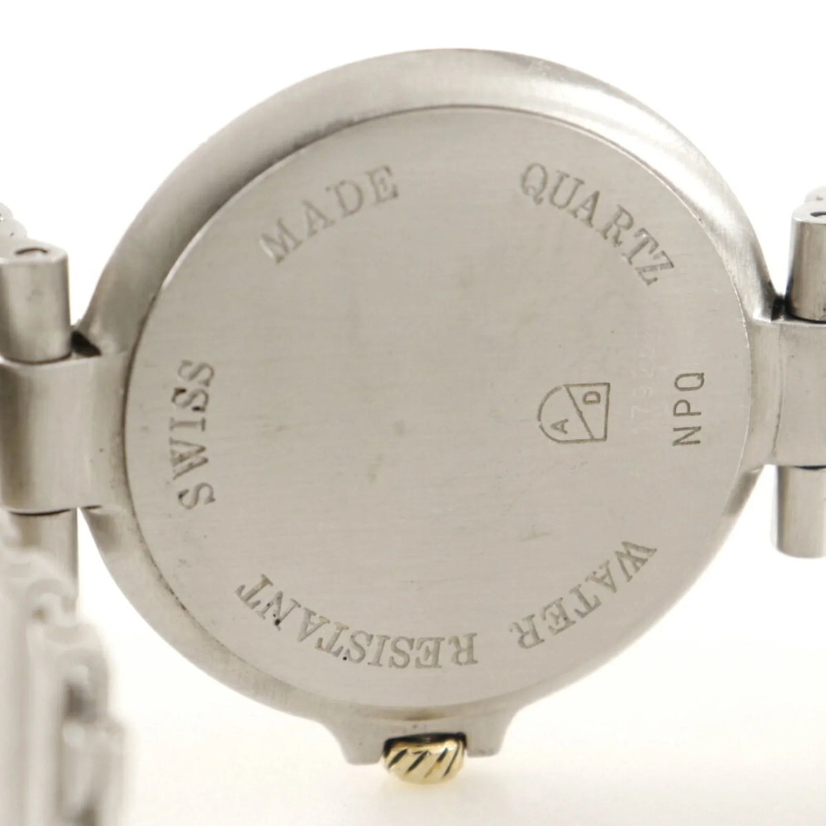 Pre-Owned Dunhill Millennium Watch Stainless Steel Swiss Made Silver Quartz Analog Display Gray Dial Boys (Fair)