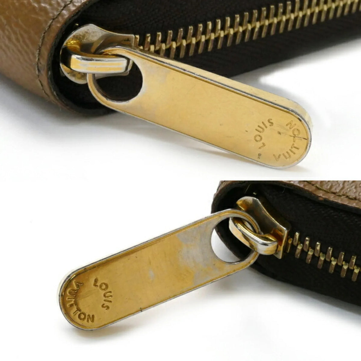 Pre-Owned   Monogram Giant Long Wallet Round Zipper Zippy M69353 Unisex (Good)
