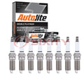 8 pc Autolite APP5863 Double Platinum Spark Plugs for 41-125 88901025 SP512A Ignition Wire Secondary Fits select: 2012-2018  , 2012-2021
