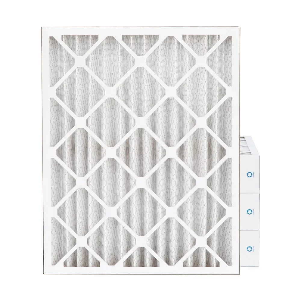 16x20x4  11 Pleated  Furnace Air Filters. 4 Pack (Actual Depth: 3-3/4")
