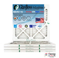 Glasfloss 16x19x1 -  10 -Qty:4 - Furnace Air Filter - Made in  (Actual Size: 15.5 x 18.5x7/8 inch)