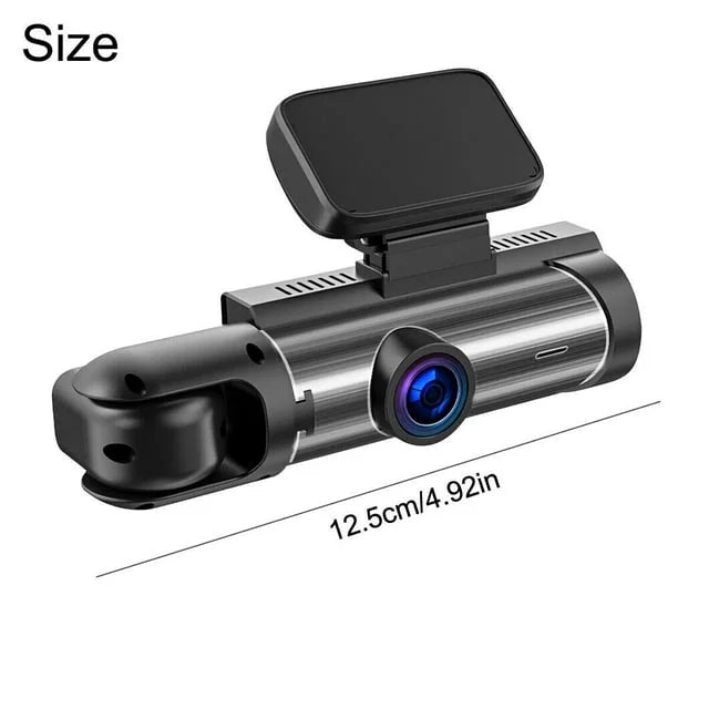 Xhy Car Dash Cam Dual Lens 1080P   Front or Inside Video Camera Driving Recorder Night Vision G-Sensor, Motion Detection