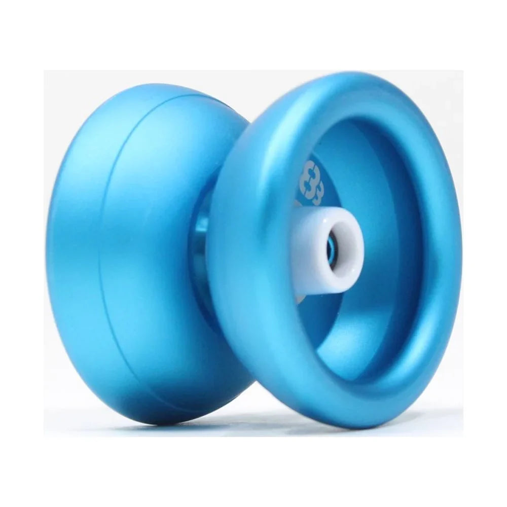 YoYofactory 888  Yo-Yo - Hub Stack - Mono-Metal YoYo (Aqua)