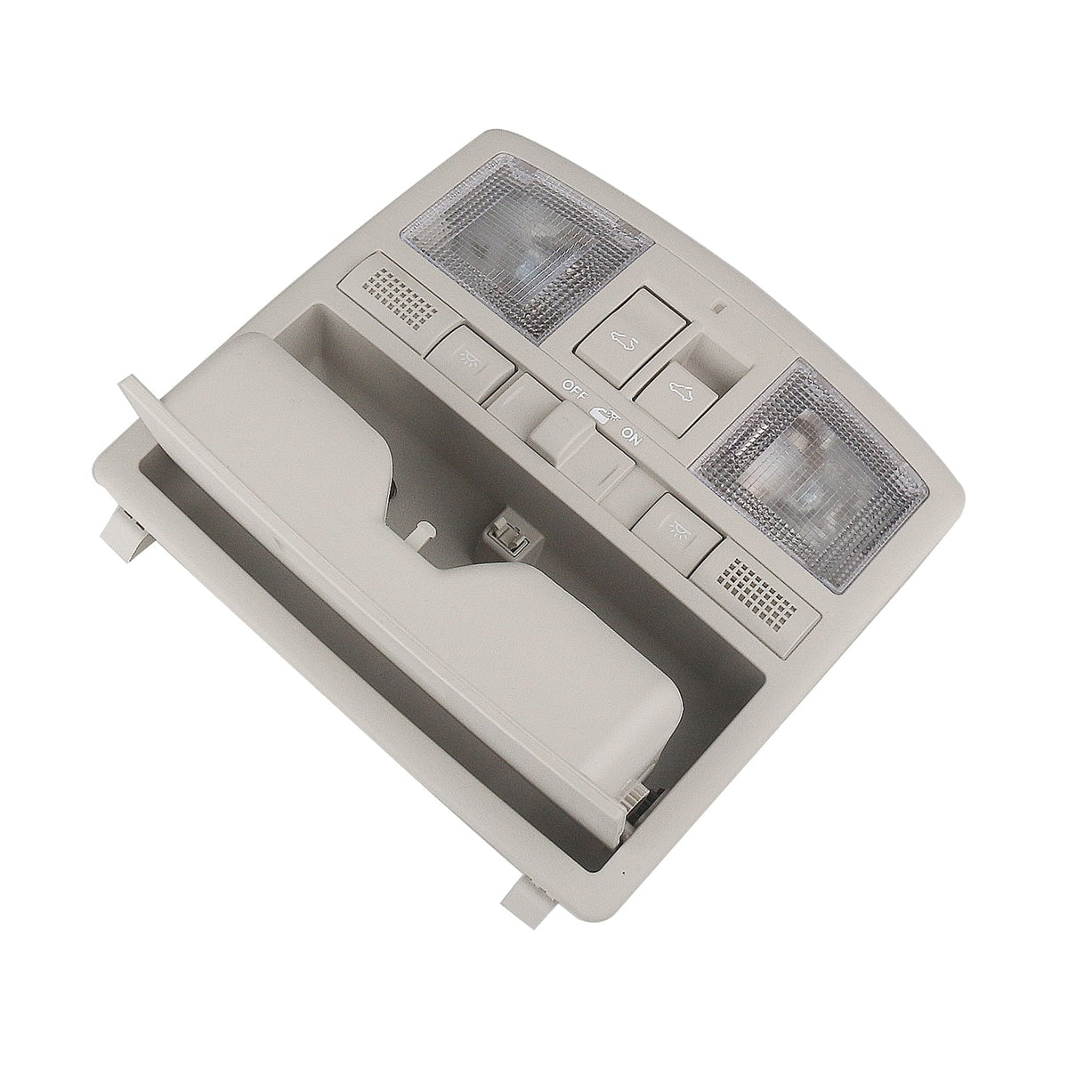 Overhead Console Reading Light w/ Sunroof Switch For Mazda 6 2009-2013 -9 2010-2015 Gray