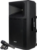 Gemini Sound -2200 Pro  Audio 2200 Watt Portable Bluetooth Media  System Speakers