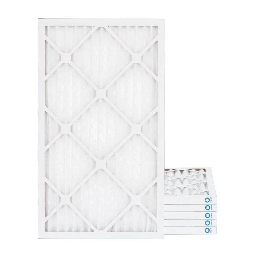12x24x1  8 Pleated  Furnace Air Filters. 6 Pack