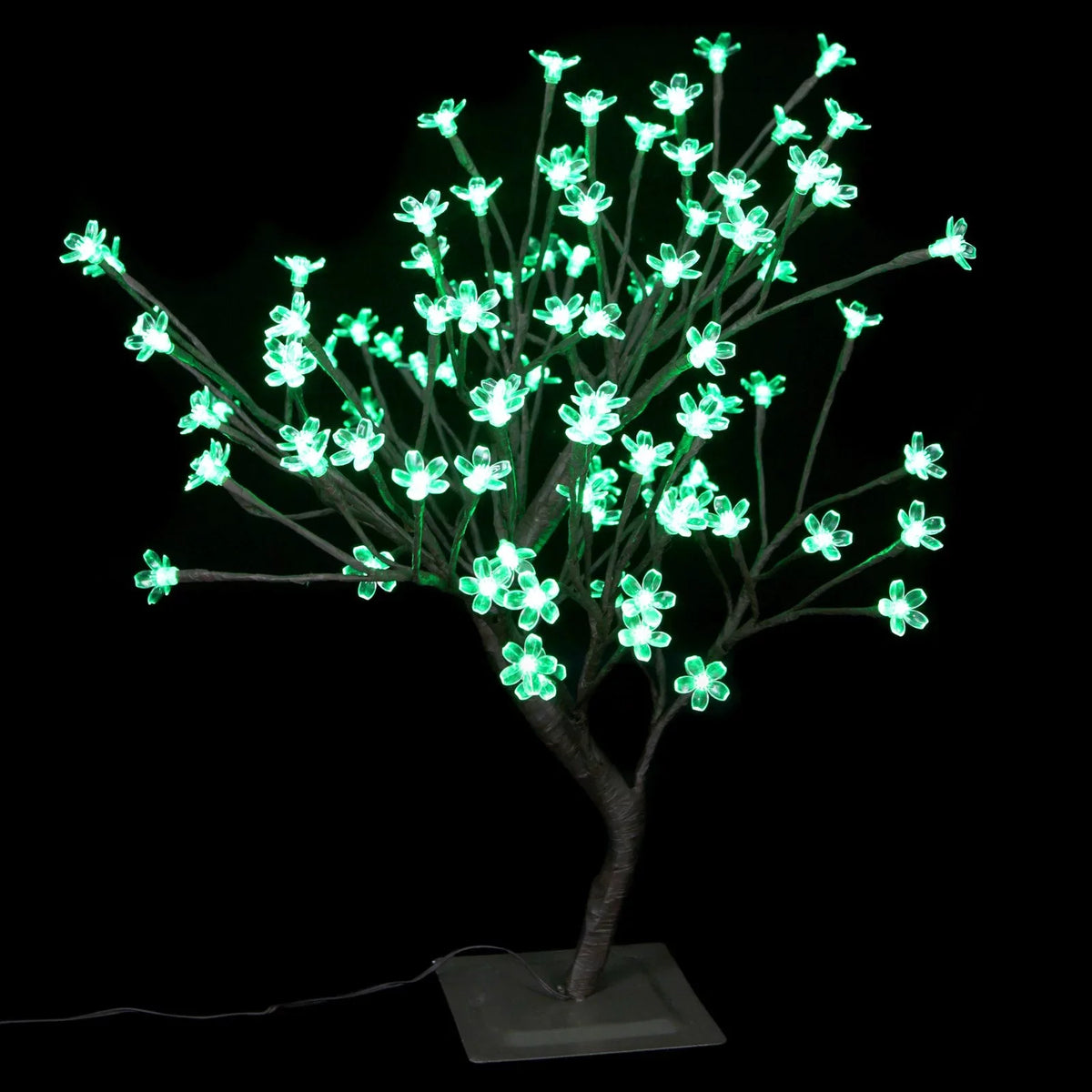 Hi-Line Gift Ltd Floral Lights  Bonsai Tree, 208-Inch, Pink