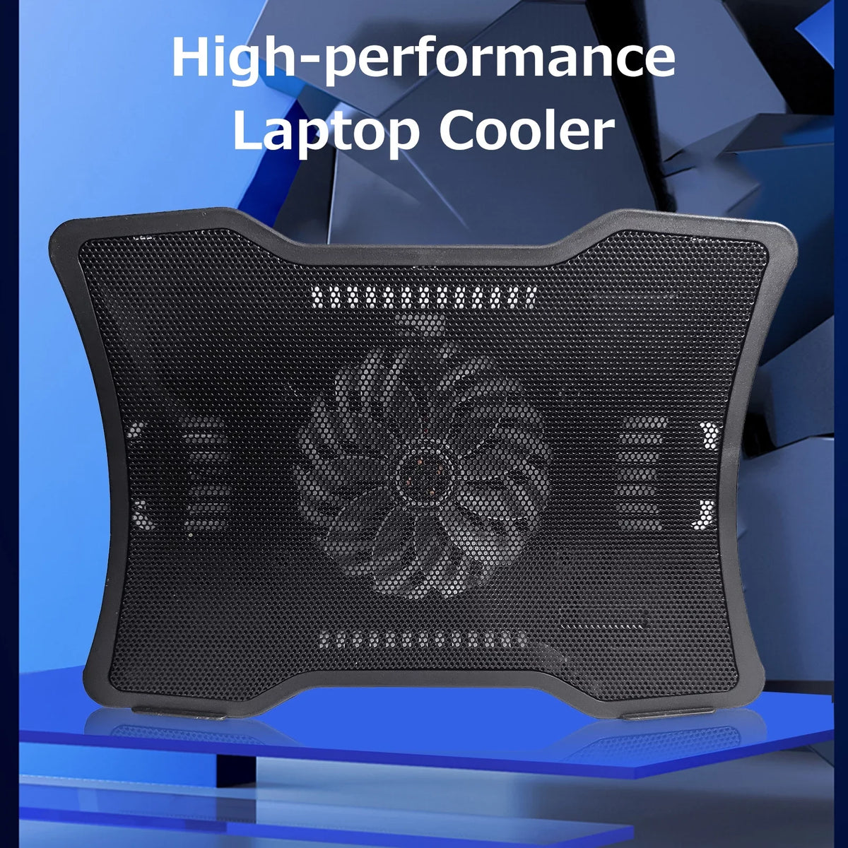 Carevas Portable Laptop Cooler Laptop Cooling Base Single Fan Design Low Noise Two  Ports Support Laptops Below 14 inch