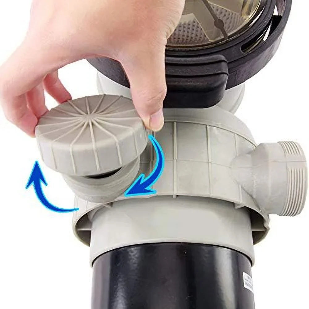 Dorado 1-1/2 Dual Port Pump | Above-Ground Swimming Pool Pump | 115V 9 Amps | See-Through Strainer Cover | Energy Efficient | Low Maintenance