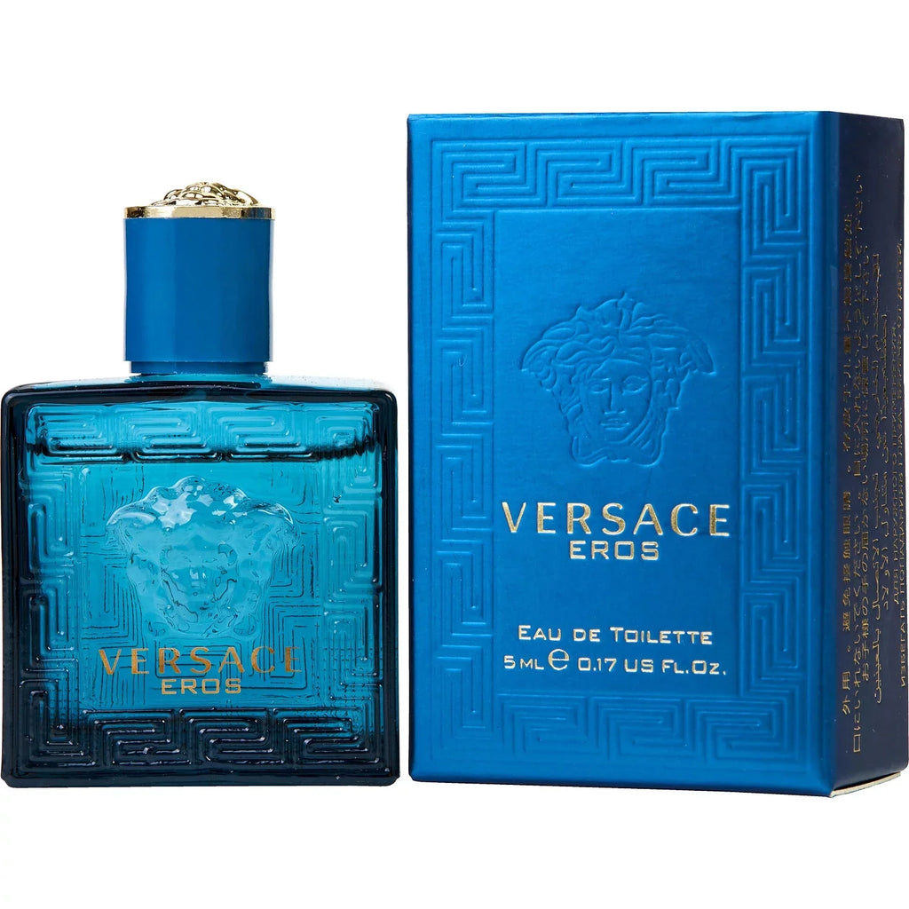 Versace Bright Crystal Absolu , Eros Men , Dylan Turquoise Femme  - 5ml 3PK Kit