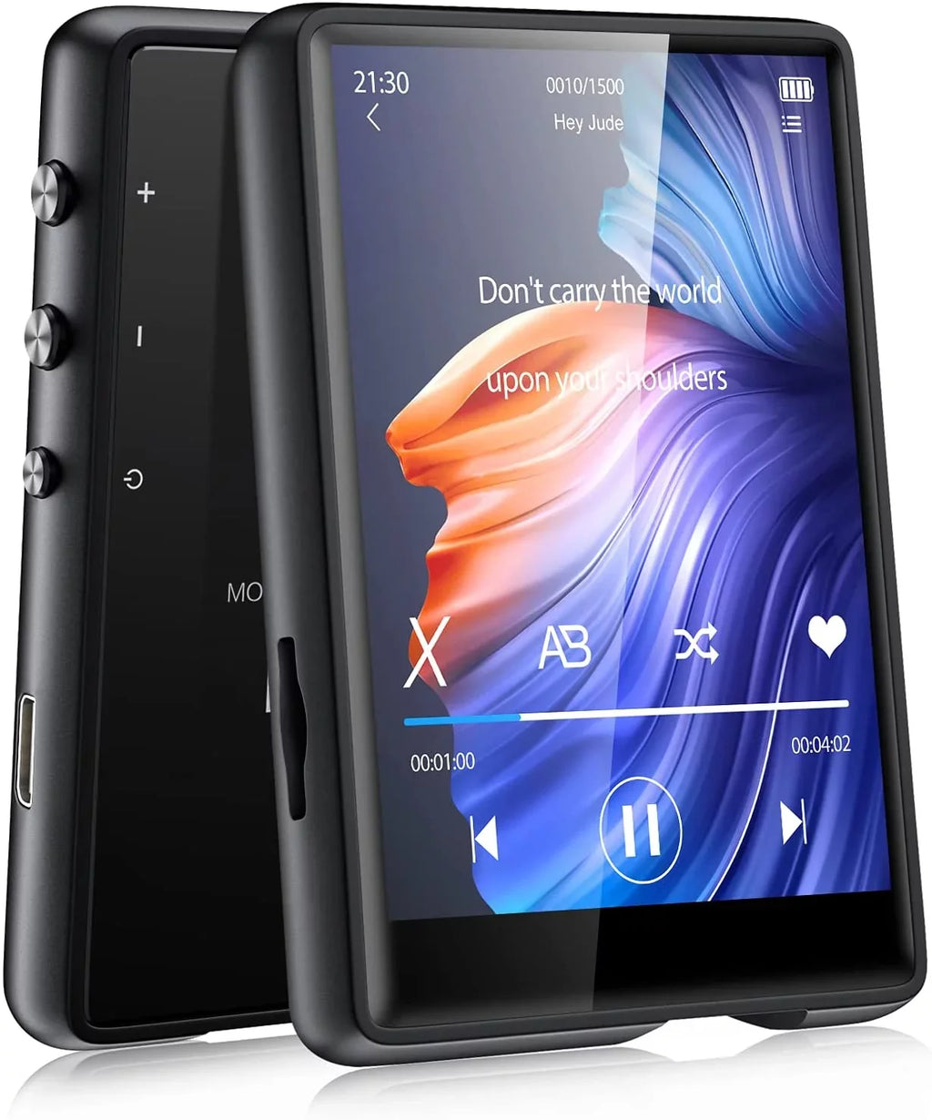 M3 Portable MP3 Music Player 32GB with Bluetooth 5.0 Memory Expandable 128GB