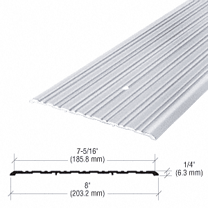 492A36 8" Aluminum Commercial Saddle Threshold - 36-1/2" Length