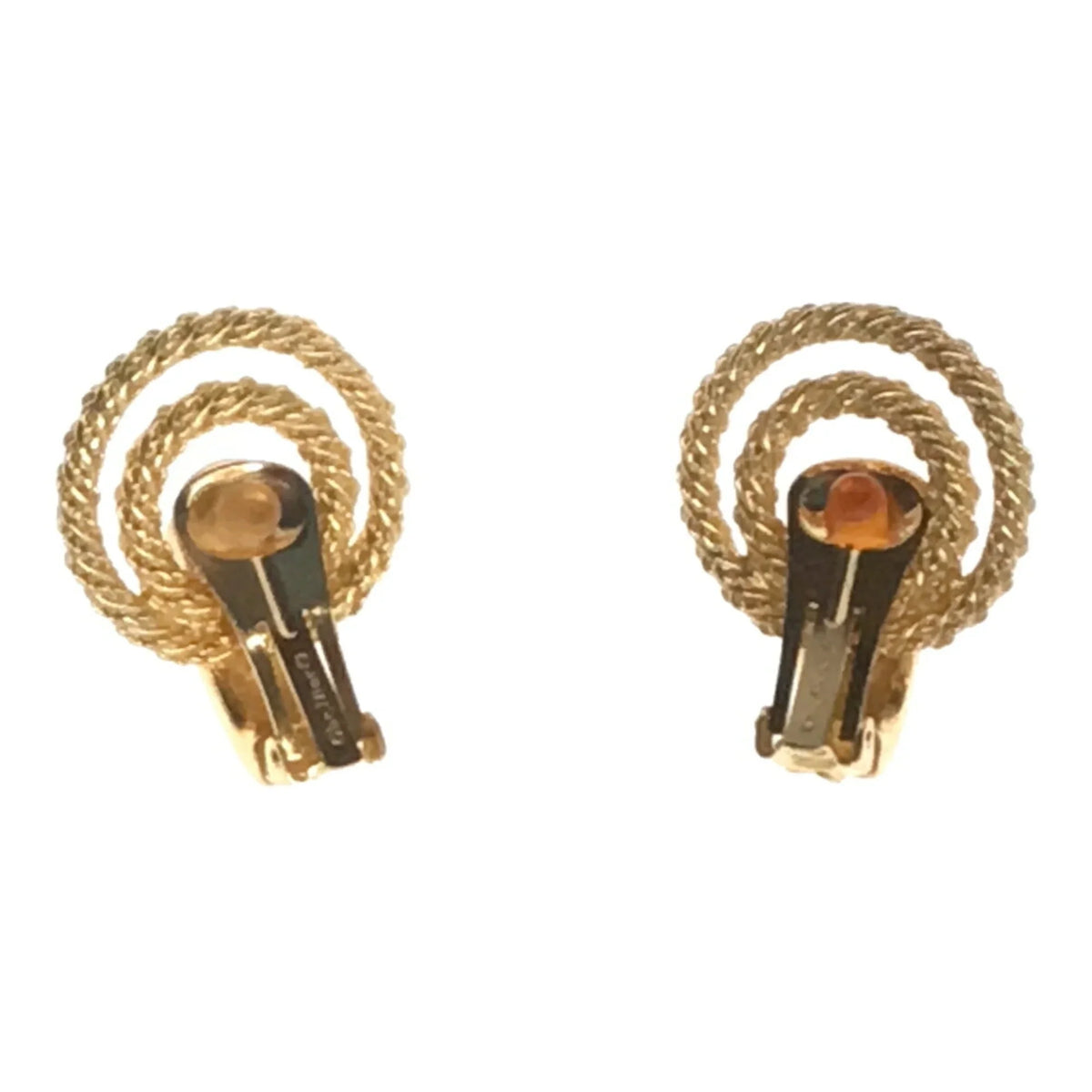 Pre-Owned Christian Dior Rhinestone Big Earrings Accessories Women's Gold   ITSRN157RU90 RM2878M (Good)