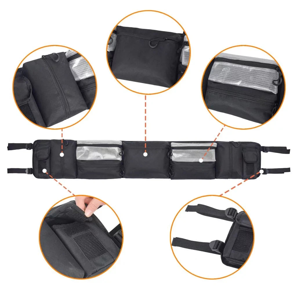 Roll Storage Bag,47x7.5 Inch  Organizer Case,Durable & Sturdy,Large