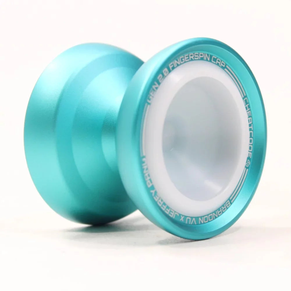 Brandon Vu x Jeffrey Pang  Yo-Yo - The Ultimate Fingerspin YoYo (Teal)