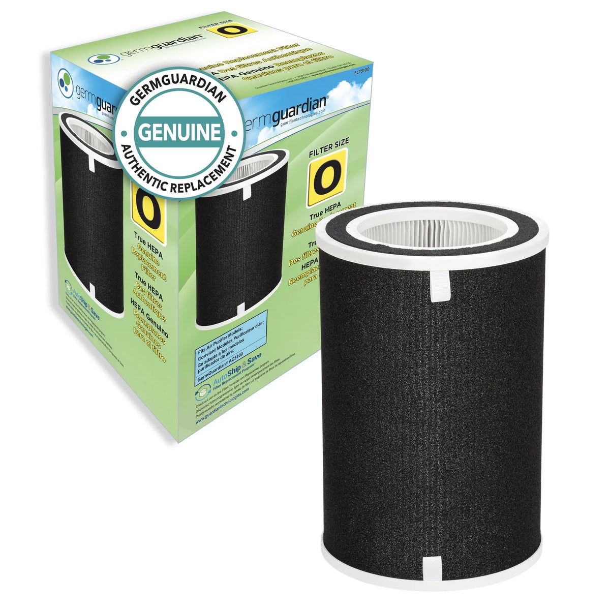 GermGuardian FLT5100 Filter O True  Pure Replacement Filter for AC5109W