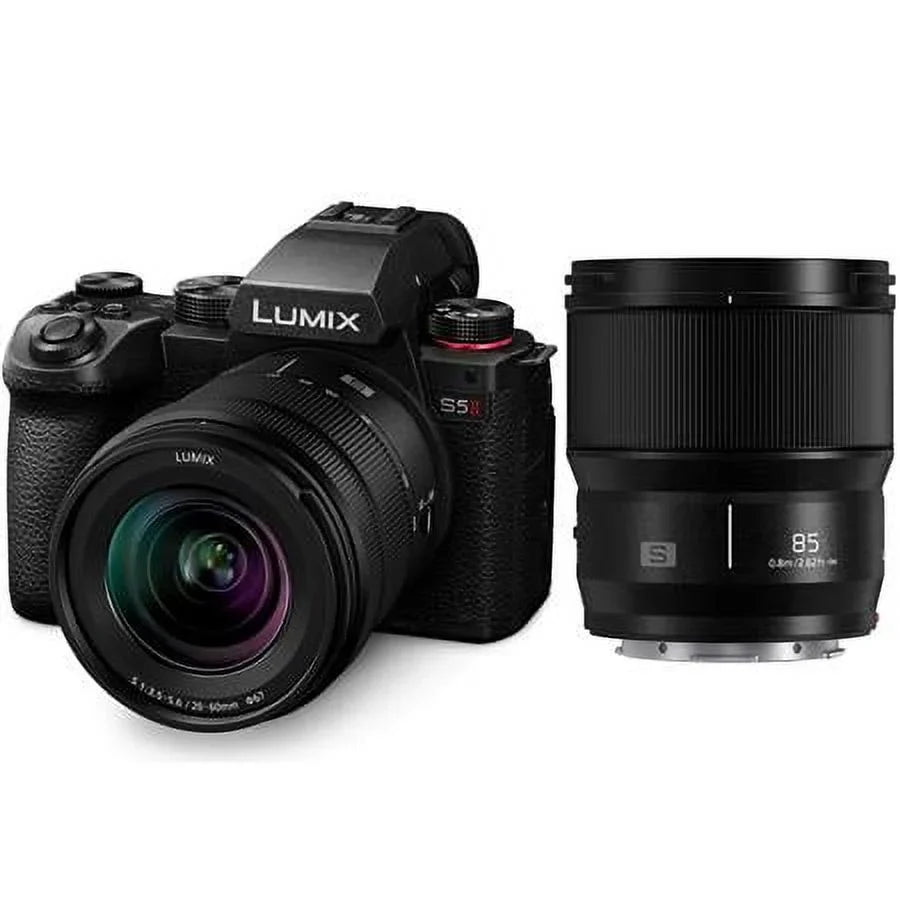 S5  Mirrorless Camera with  S 20-60mm f/3.5-5.6 and 85mm f/1.8 Lens for Leica L
