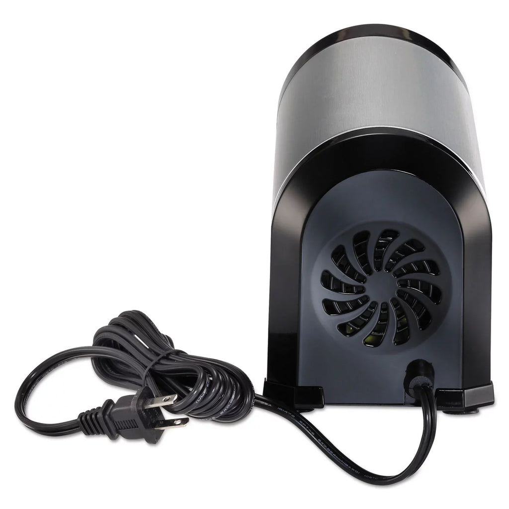 Stanley Bostitch Super Pro Glow Commercial Electric Pencil Sharpener, Ac-powered, 6.13" X 10.63" X 9", Black/silver