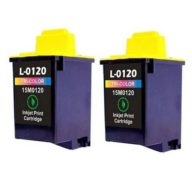 PrinterDash Replacement for Lexmark P706/P3120/P3150/X63/X73/X83/X125/X4250/X4270/Z41/Z45/Z54/Z705/Z710/Z715 Color Inkjet (2/-275 Page Yield) (. 20) (15M2619E_2PK)