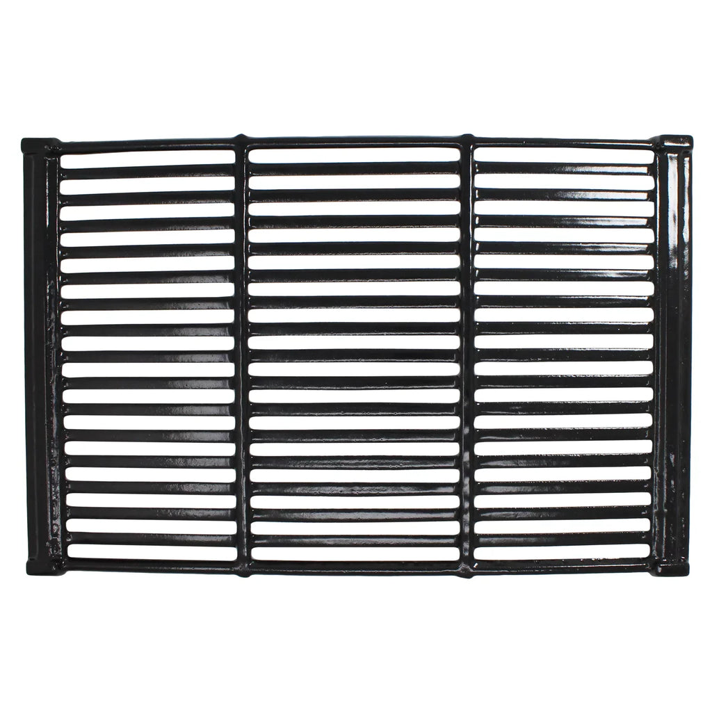2  Grill Cooking Grates & 3 Heat Shield Plate Tent Replacement Parts for Charmglow 810-7440-S - Compatible Barbeque Porcelain Enameled Cast Iron Grid 19" & Flame Tamer, Flavorizer Bar