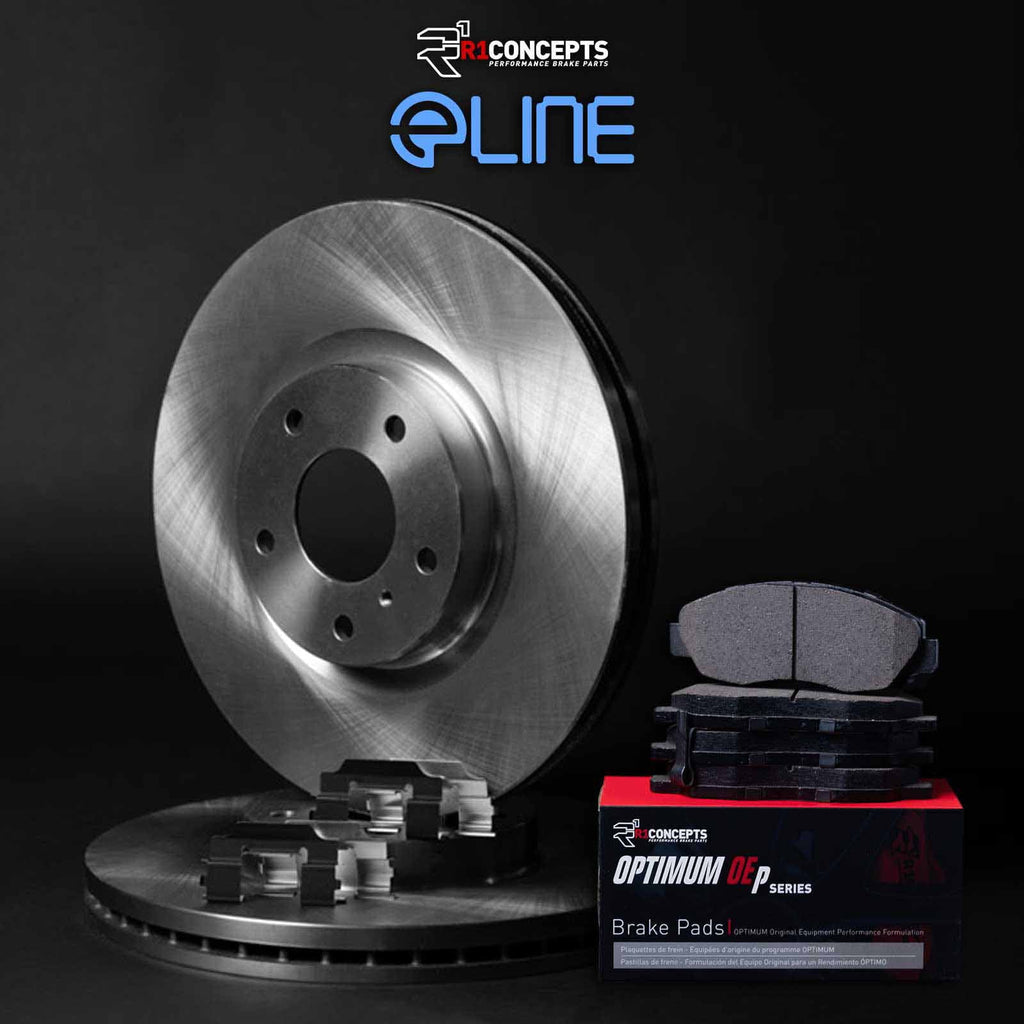 R1 Concepts Wfuh1 63590 R1 Concepts Brake Rotor Blank With Optimum Oe Pads & Fits select: 2015-2019 -