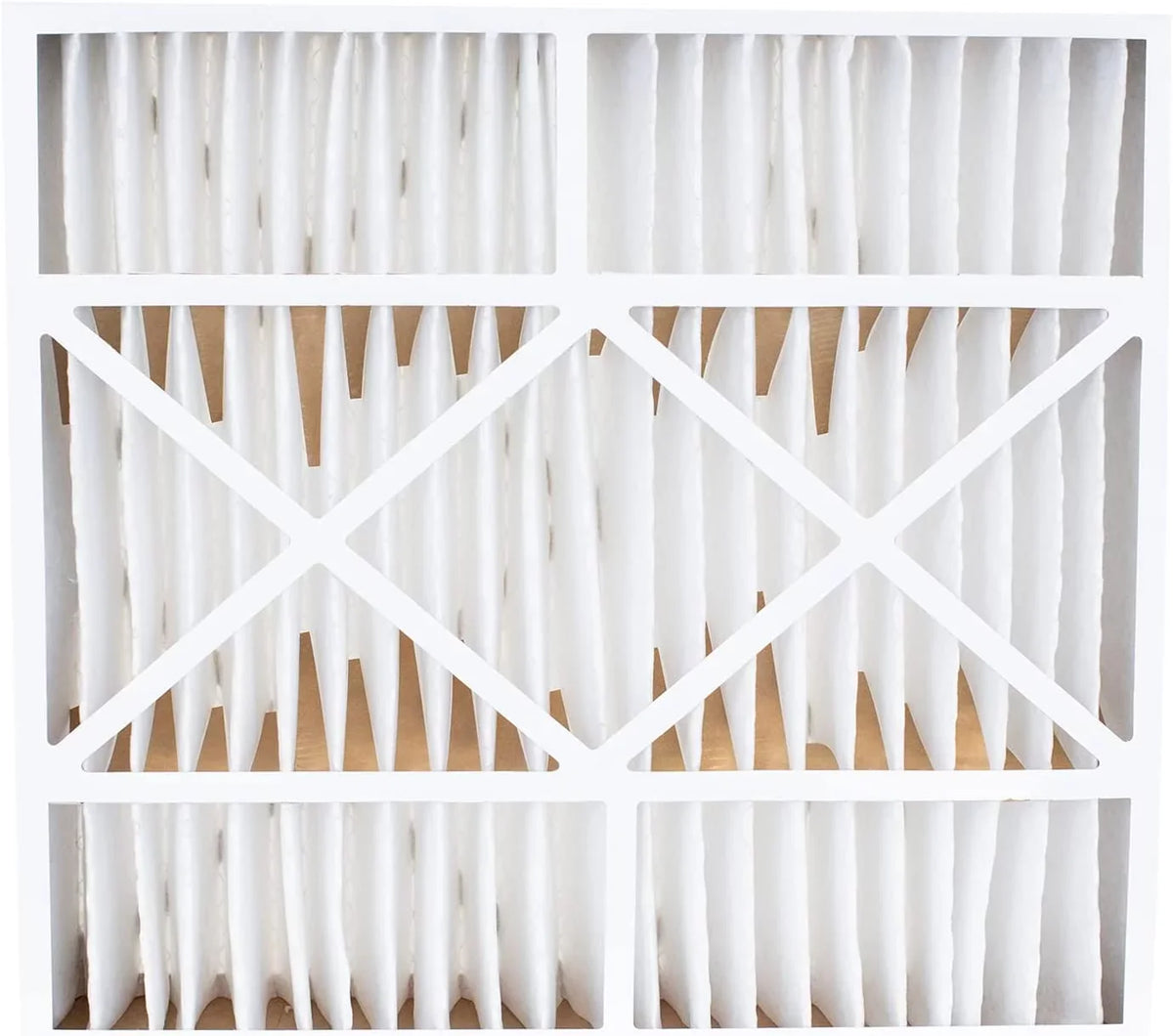 Filterbuy 16x20x5  13 Pleated   Furnace Air Filters for Honeywell FC100A1003 (2-Pack)