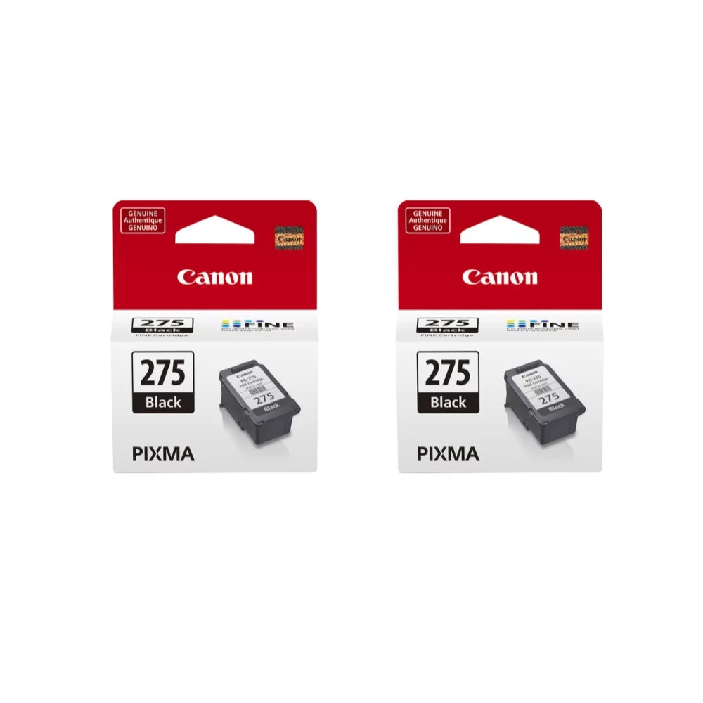 Genuine Original -275 Black Ink Cartridge, 2 Pack