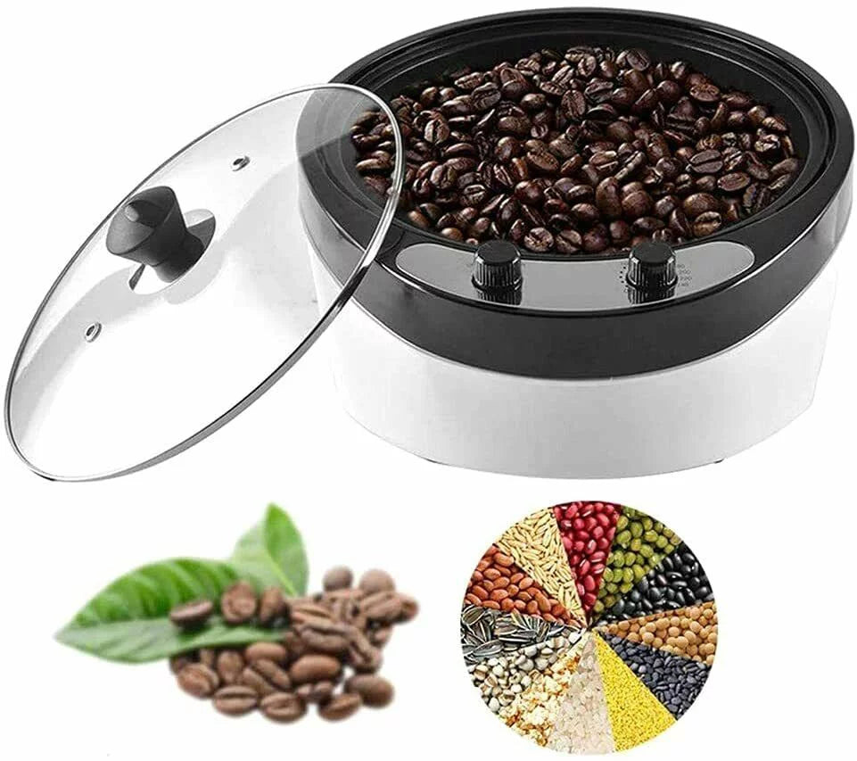 Shanna 800W Electric Coffee Roaster Machine Coffee Bean Roaster for Home Commercial 800G 110V