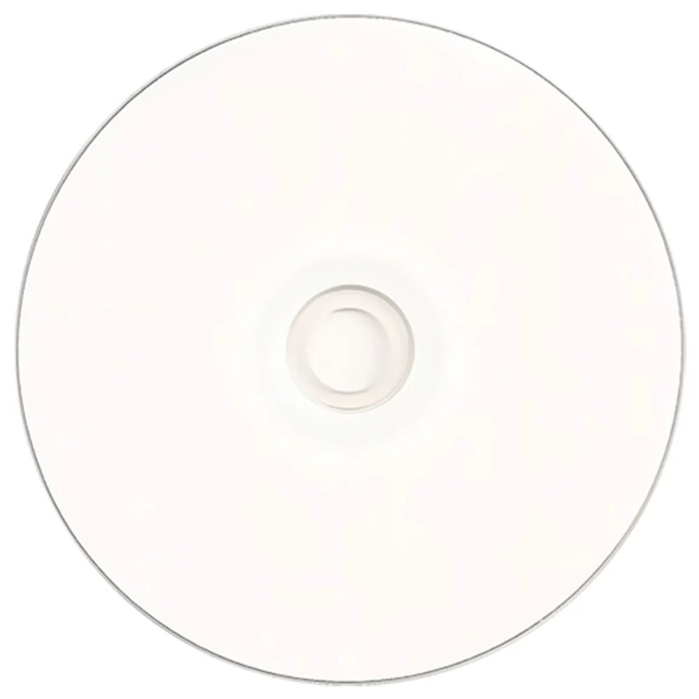 1000 Pack Ridata -R 52X 700MB 80Min White Inkjet Hub Printable Blank Media Recordable Disc