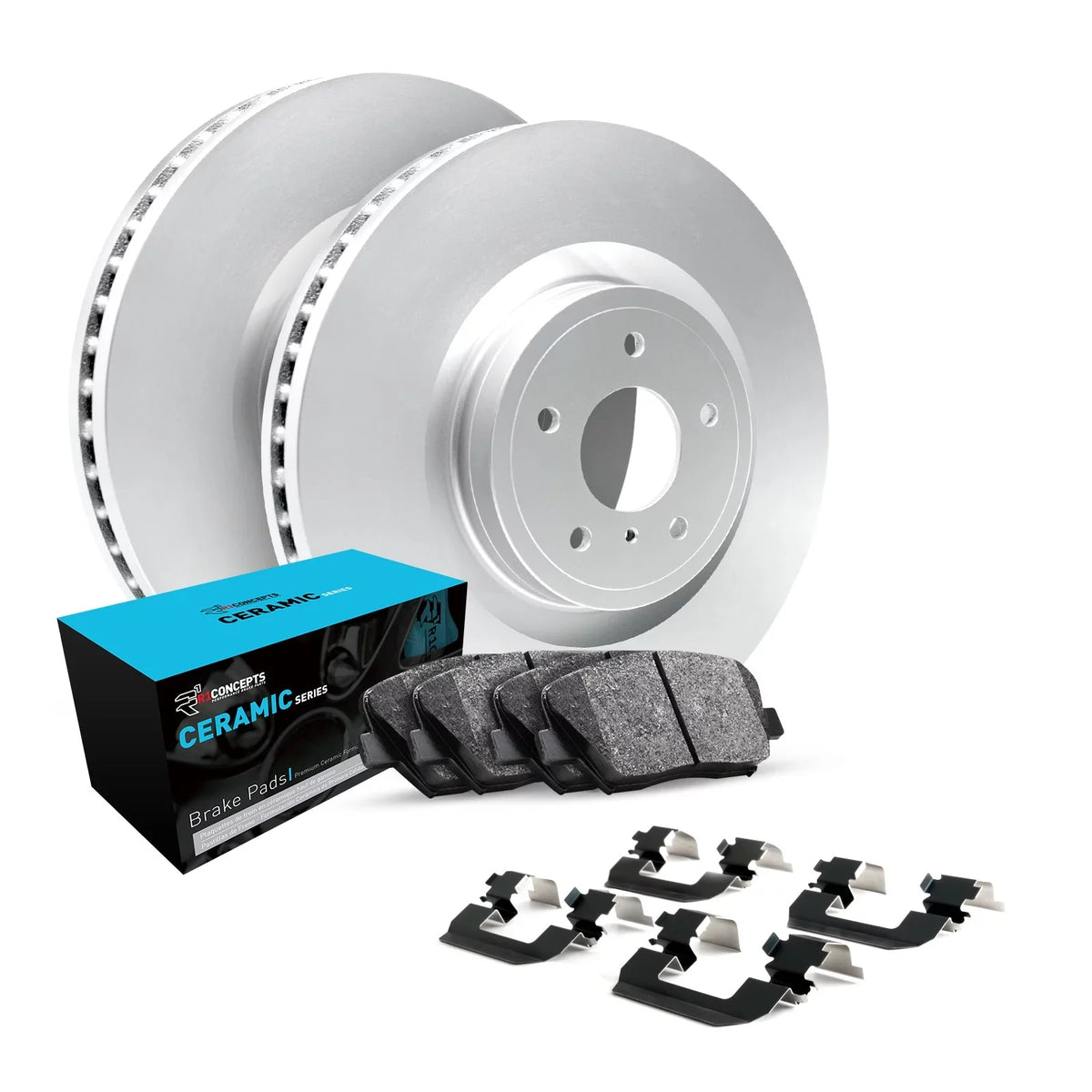 R1 Concepts Wdwh1 76007 R1 Concepts Brake Rotor Carbon Coated With Ceramic Pads Fits select: 1999-2003