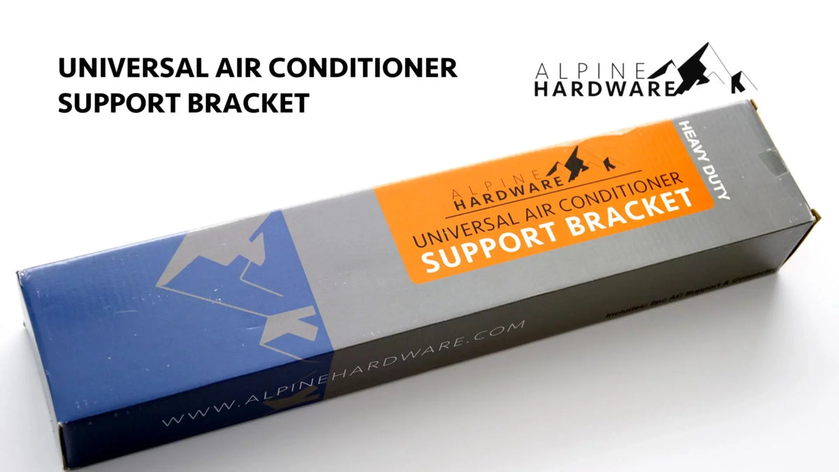 Universal Window Air Conditioner Bracket - Heavy-Duty Window  Support - Support Air Conditioner Up to 180 lbs. - for 12000   to 24000   Units (Heavy Duty)