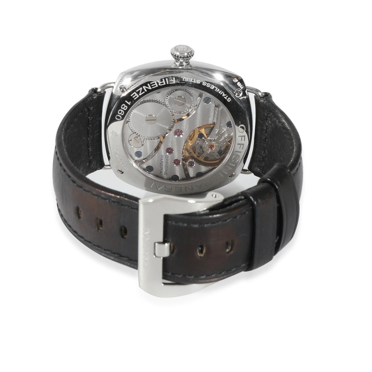 Panerai Radiomir Black Seal PAM00183 Men's Watch in  Stainless Steel Pre-Owned
