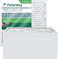 Filterbuy 20x20x4  13 Pleated   Furnace Air Filters (5-Pack)