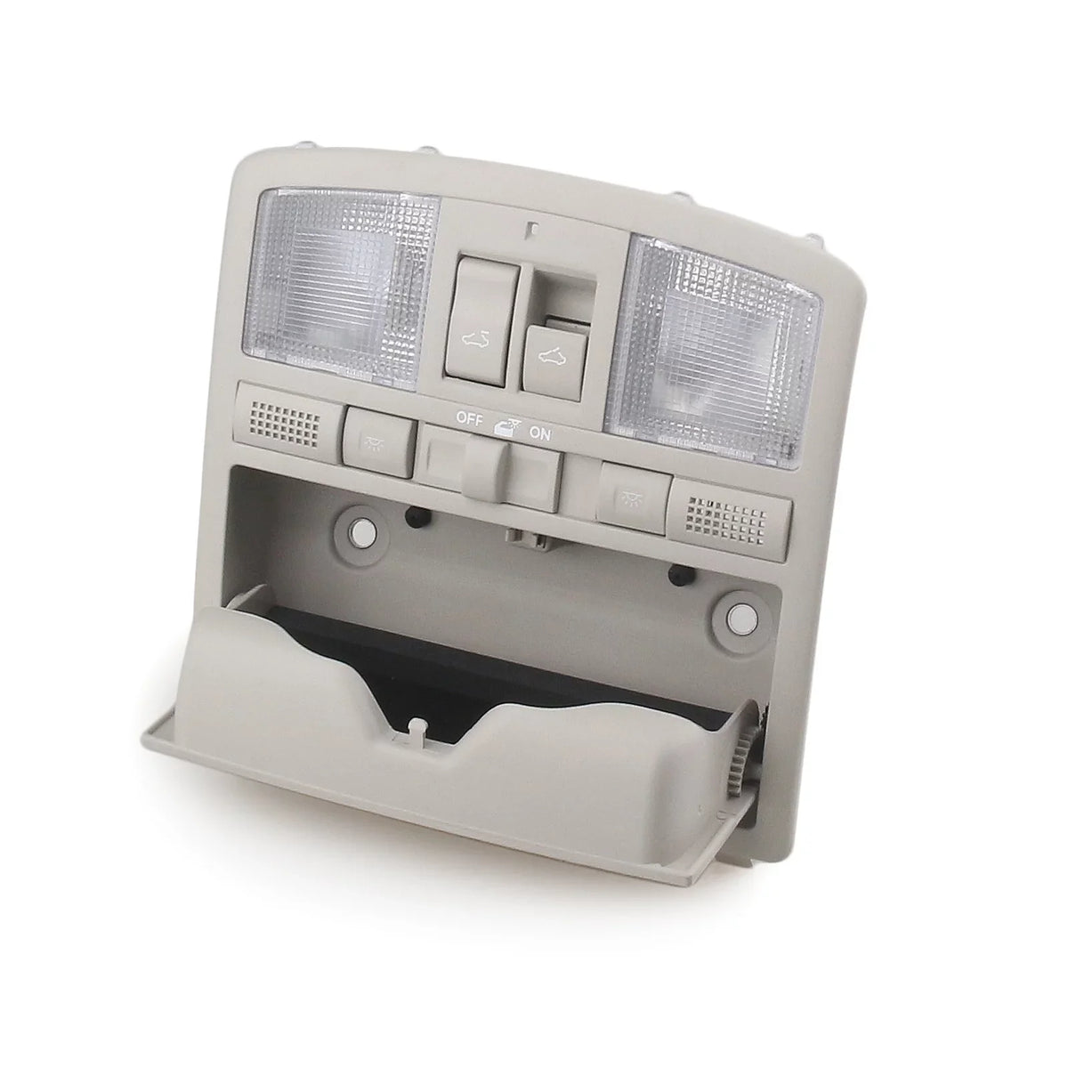 Overhead Console Reading Light w/ Sunroof Switch For Mazda 6 2009-2013 -9 2010-2015 Gray