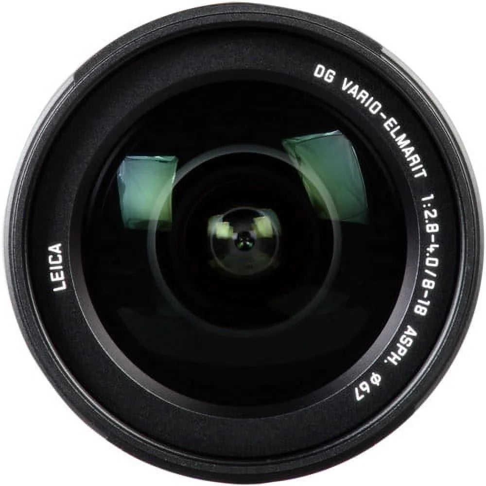 Panasonic Leica  Vario-Elmarit 8-18mm f2.8-4 Lens Bundle with 67mm Filter Kit